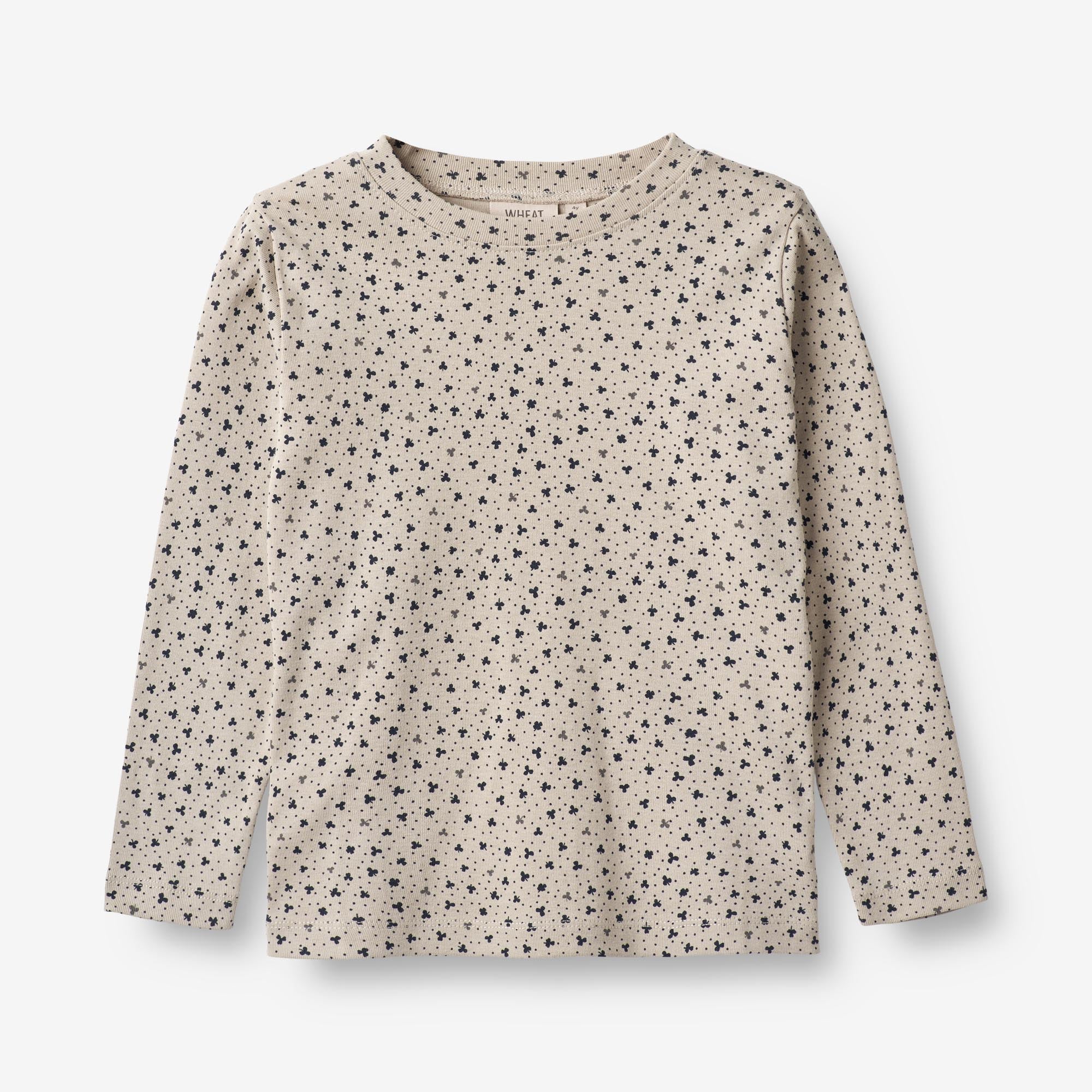 Wheat Main  T-Shirt Vesper Jersey Tops and T-Shirts 3241 soft beige clover