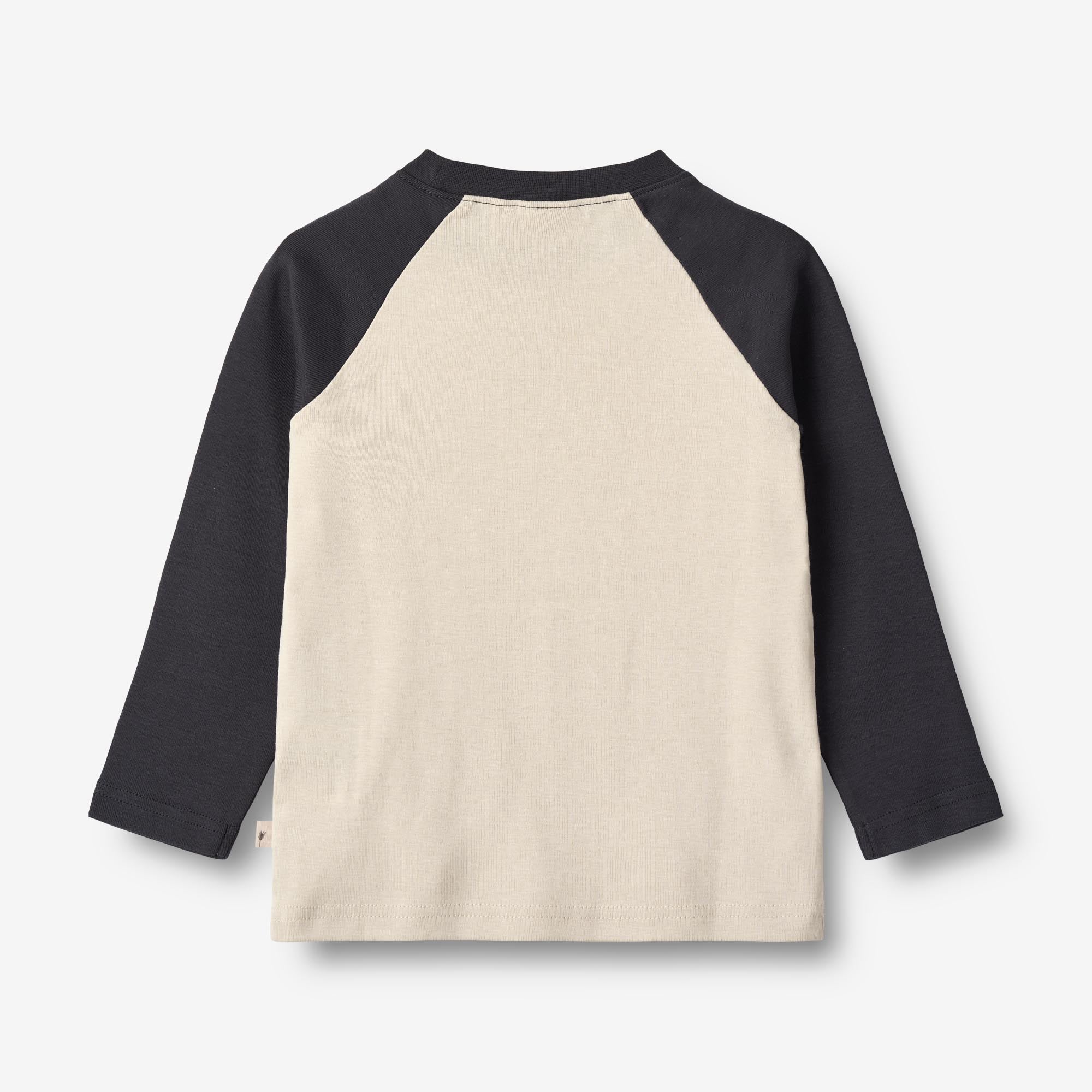 Langærmet T-shirt Hvalros - navy