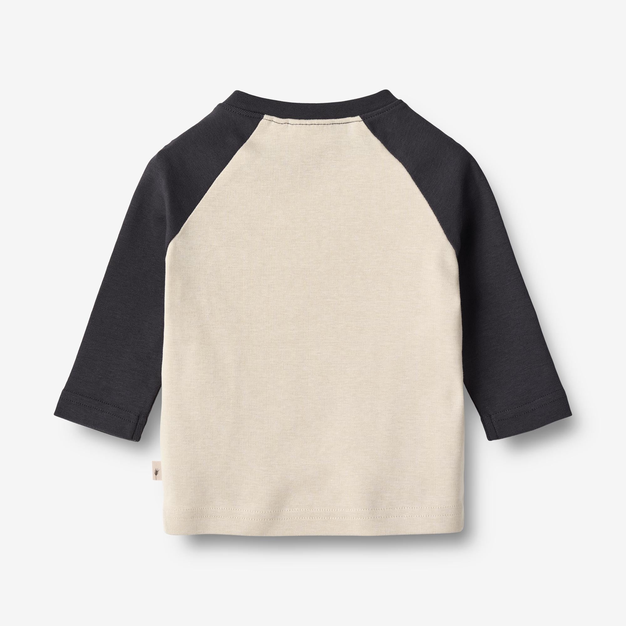 Langærmet T-shirt Hvalros | Baby - navy