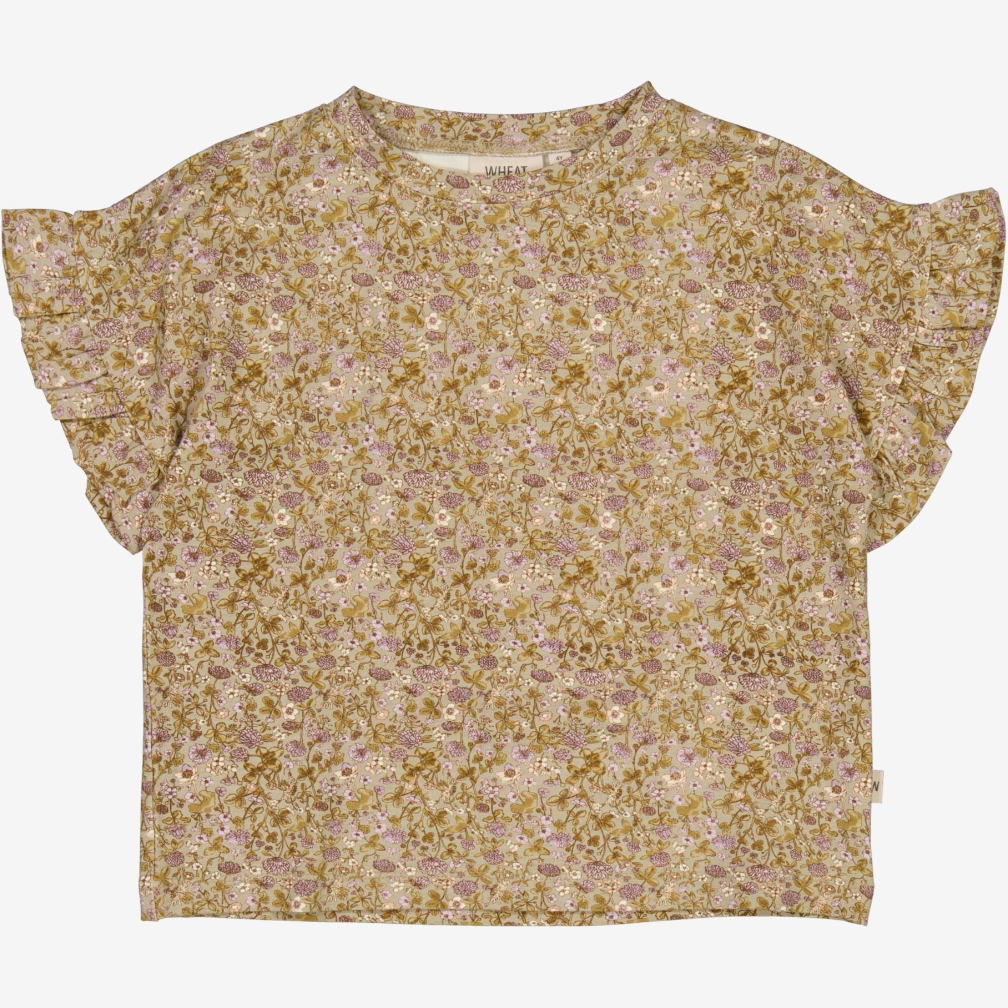 Wheat Main T-shirt Ally Jersey Tops and T-Shirts 5057 fossil flowers