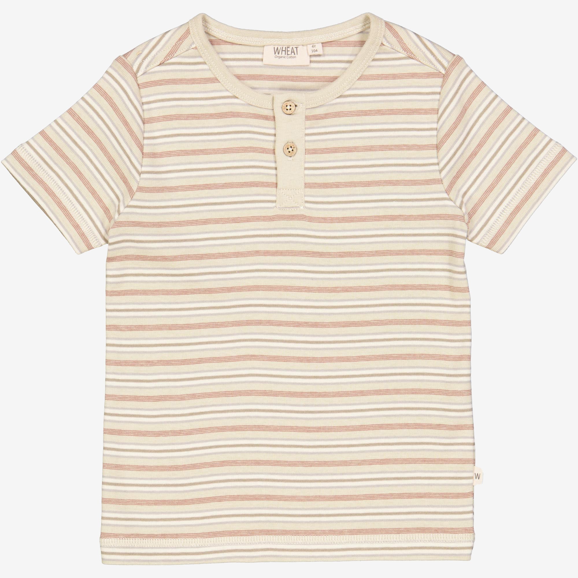 Wheat Main  T-shirt Bertram Jersey Tops and T-Shirts 1229 dusty stripe