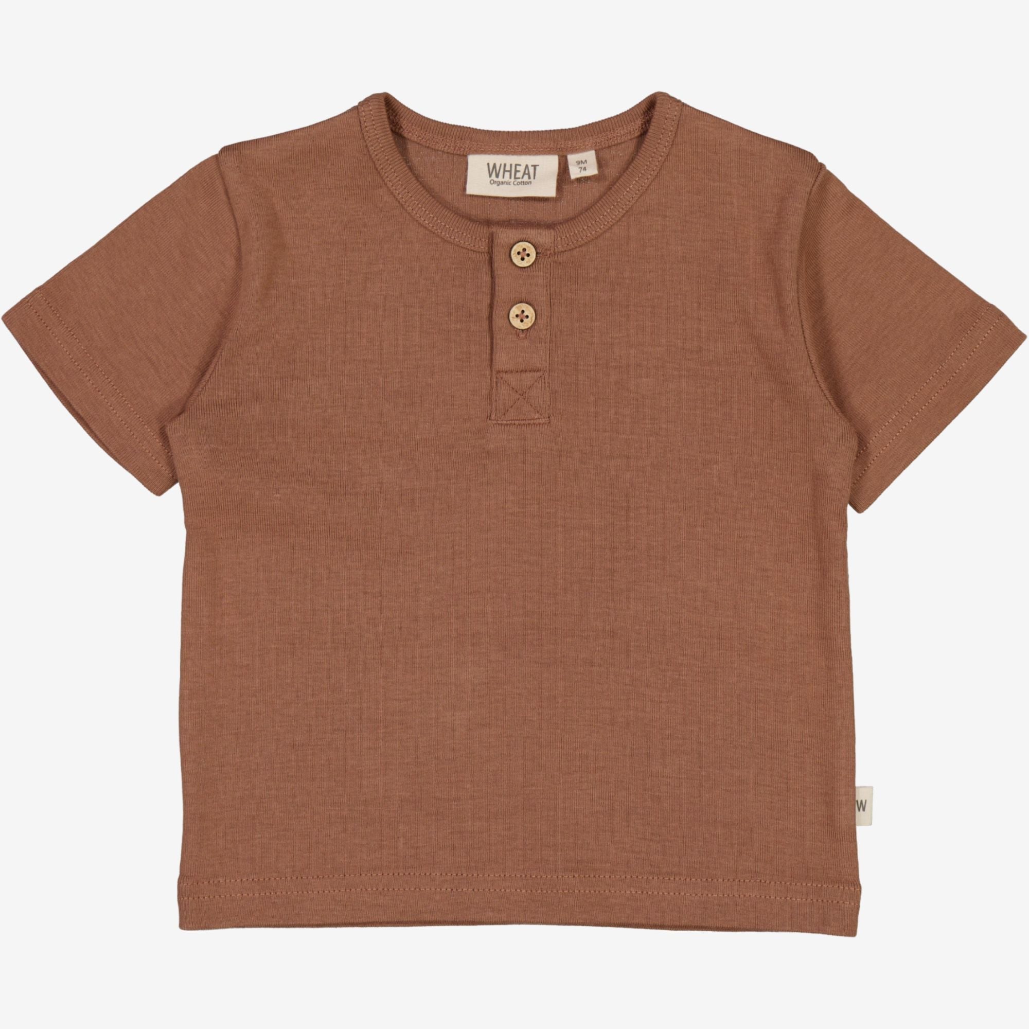 Wheat Main  T-shirt Lumi | Baby Jersey Tops and T-Shirts 2102 vintage rose