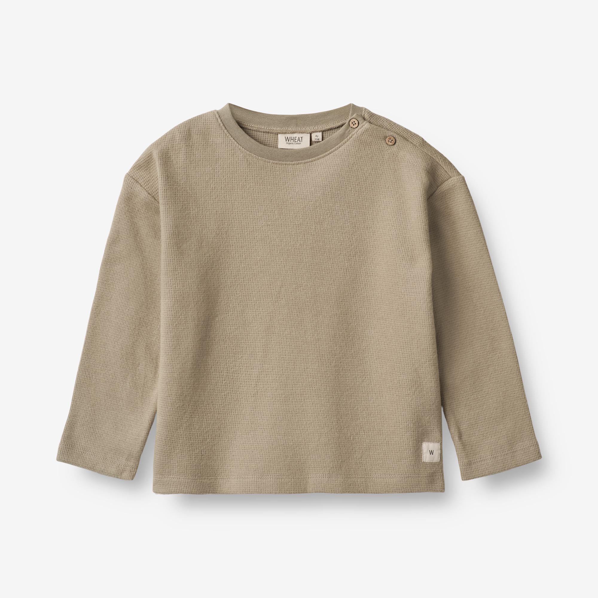 Wheat Main  Langærmet T-shirt Miel Sweatshirts 3239 beige stone