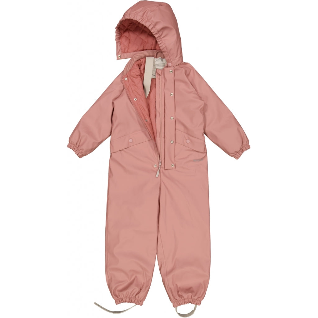 Termo Regndragt Aiko Junior - soft rouge