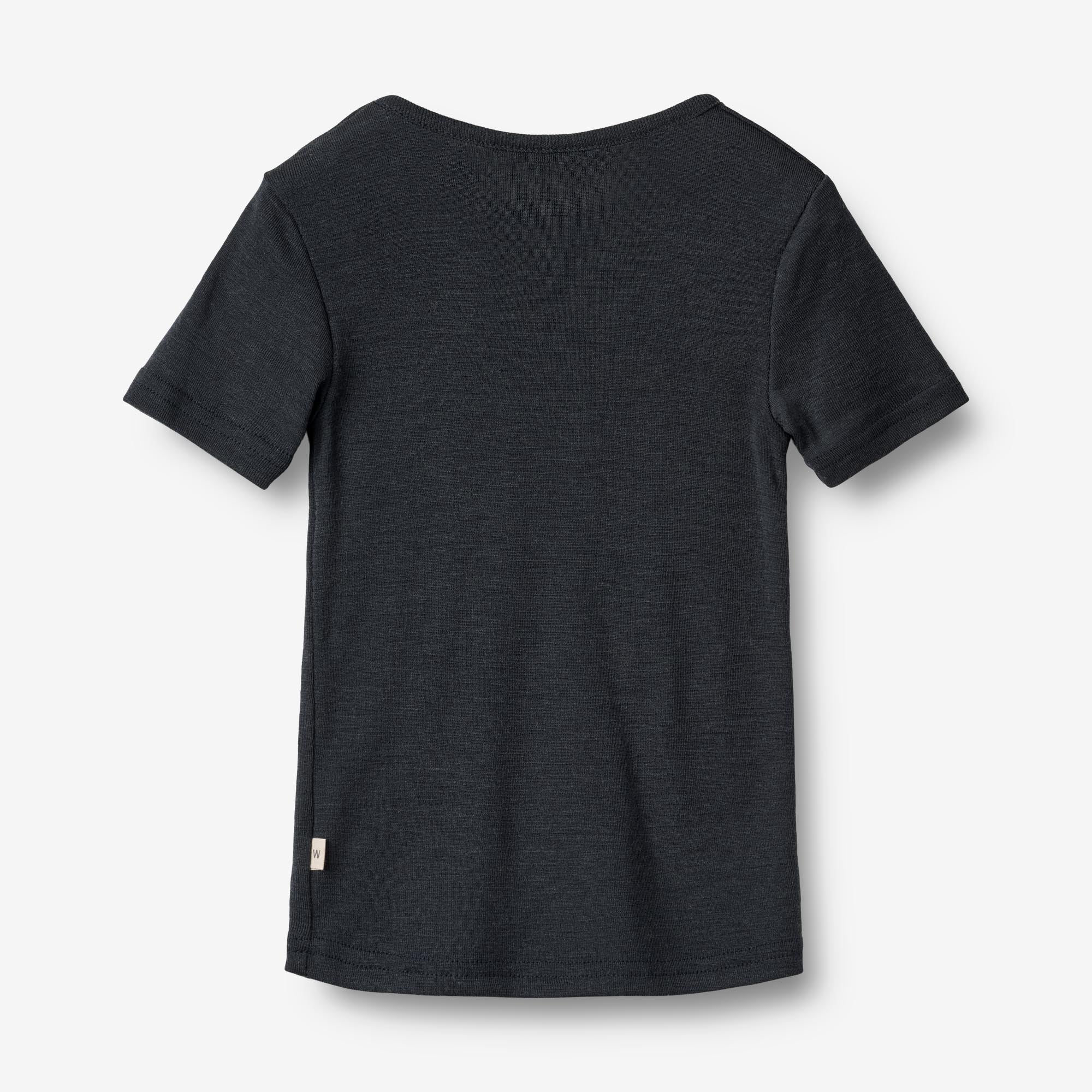 Kortærmet Uld T-shirt Seo - navy