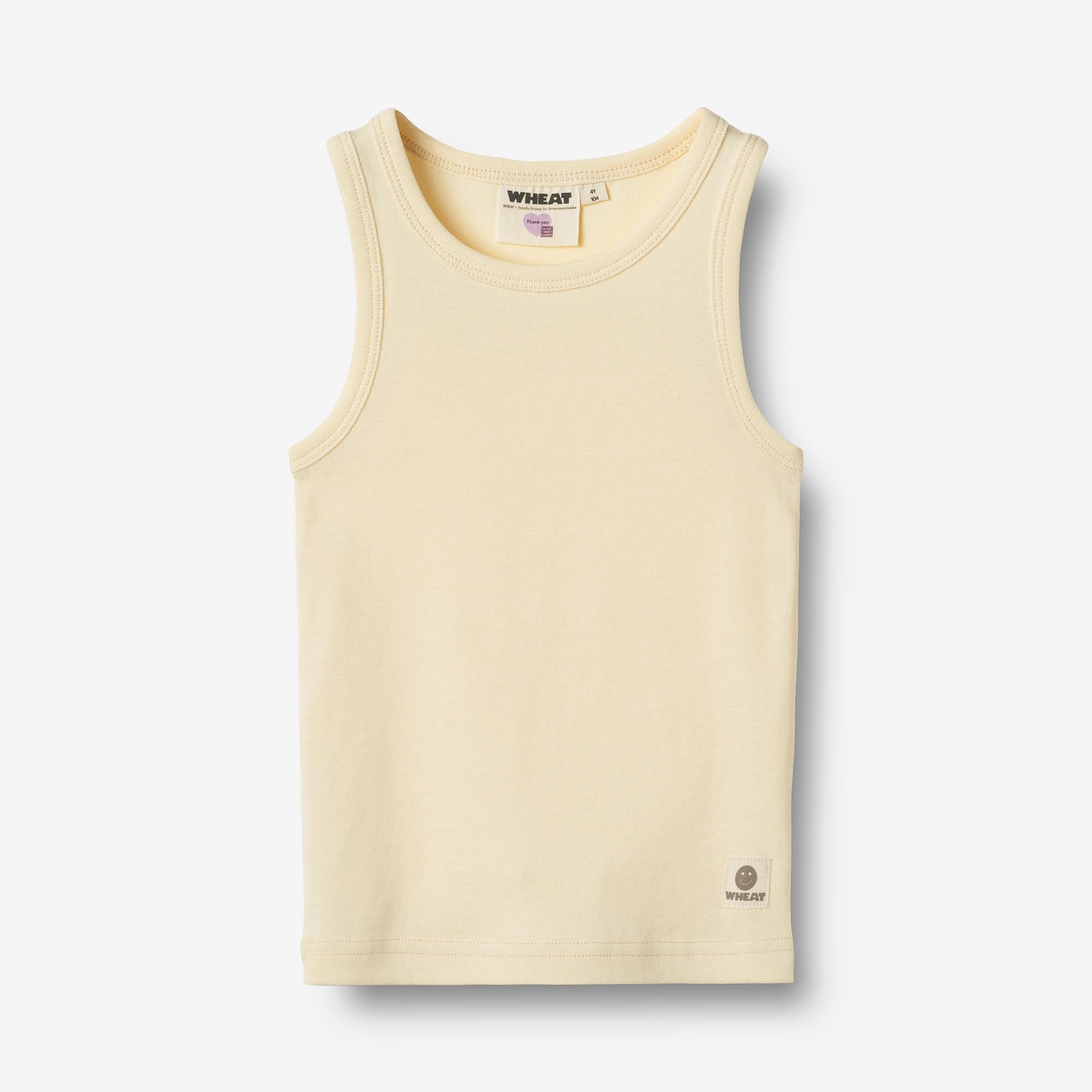 Wheat Collab Wheat x Pernille Teisbæk | Tanktop Ovo Jersey Tops and T-Shirts 9451 honey glow