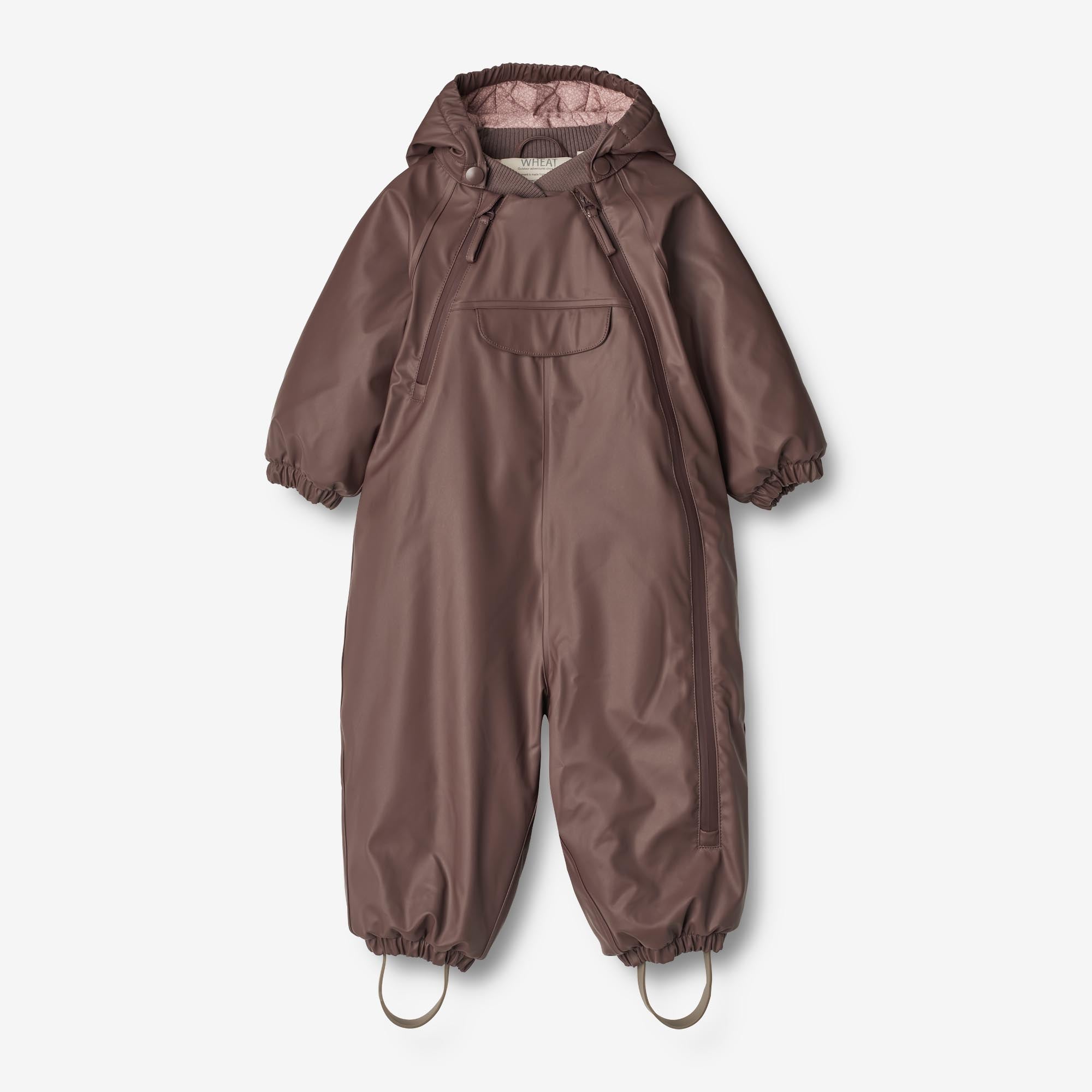 Gummi Flyverdragt Evig | Baby - eggplant